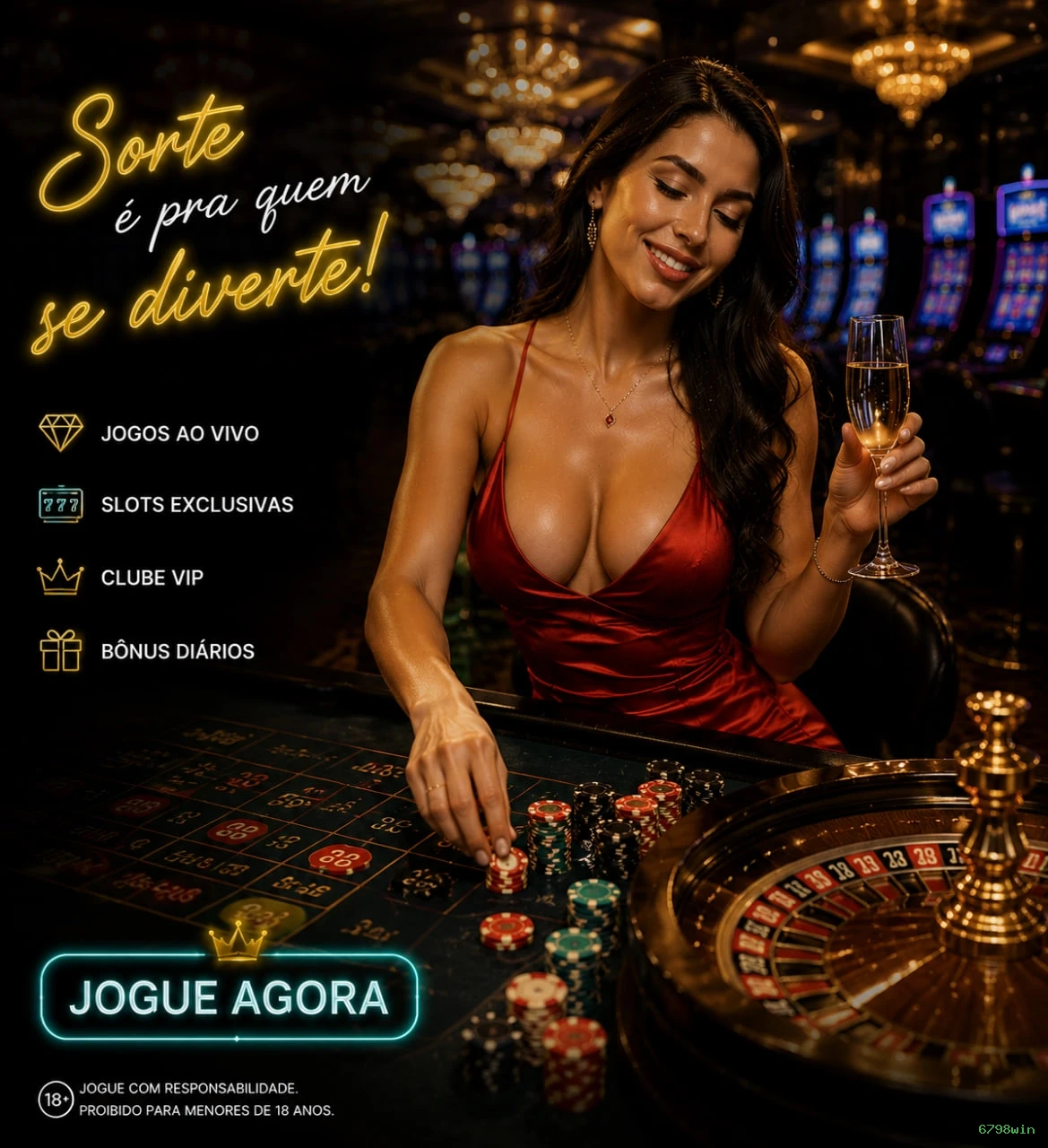 Bônus boas-vindas 6798win R$100